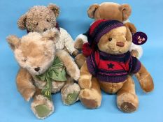 A box of four Harrods bears, dated 1995, 2001, 2002, 2004 (4)