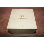 Omega wristwatch cream box