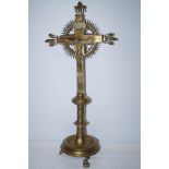 Late 19th/early 20th century brass Corpus Christi,