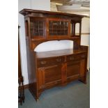 Early 20th century arts and crafts sideboard with