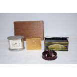 Dunhill cigarette holder, wool winder & others