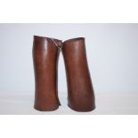 Pair of World war I gaiters