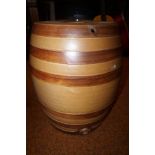 Victorian stone ware barrel