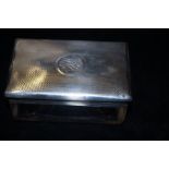 Asprey Victorian trinket box (Chip to glass) Width