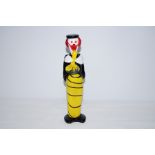 Art glass clown Height 26 cm