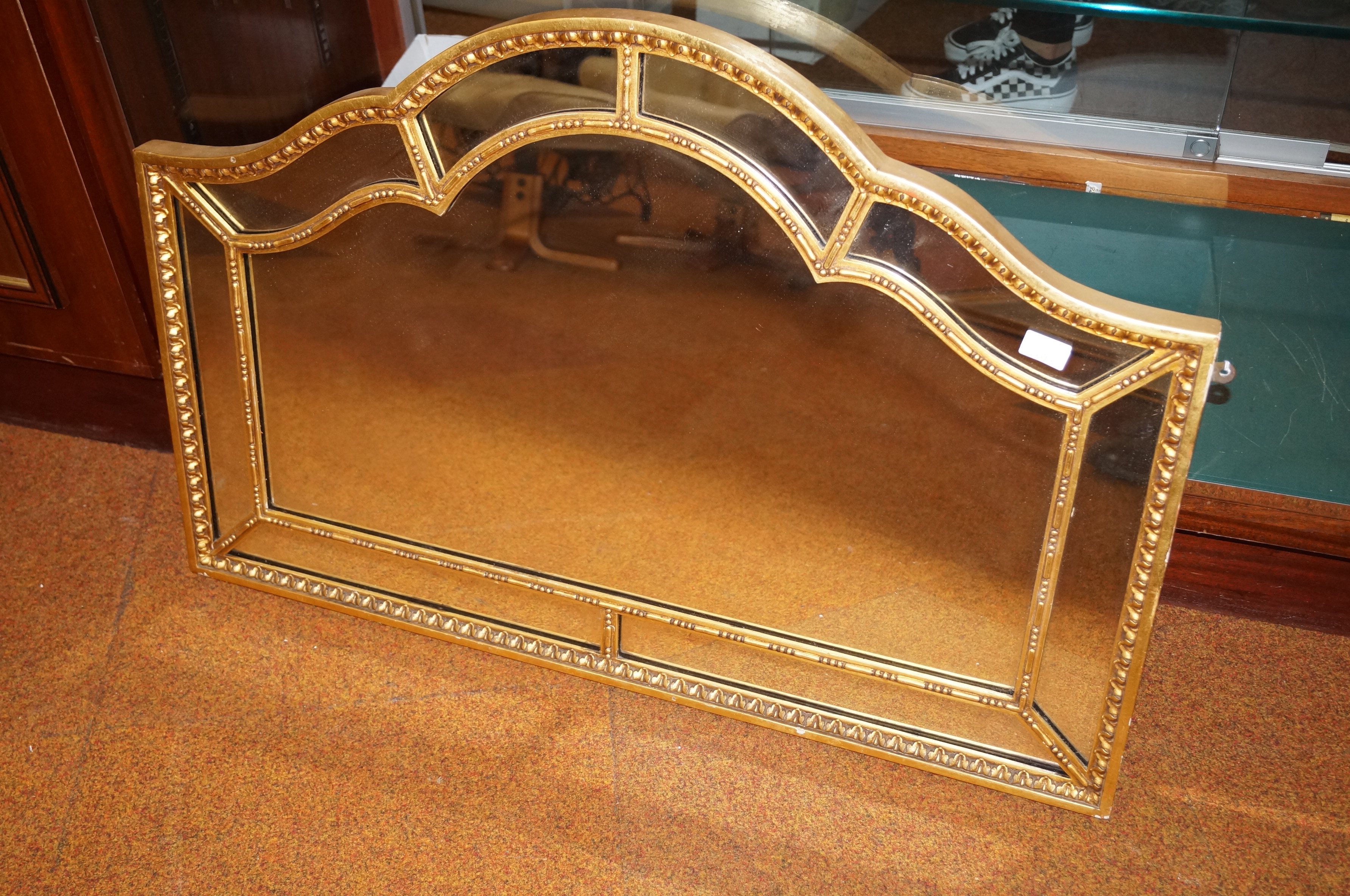 Over mantel mirror Width 96 cm