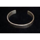 Silver bangle 925 stamped 36 g