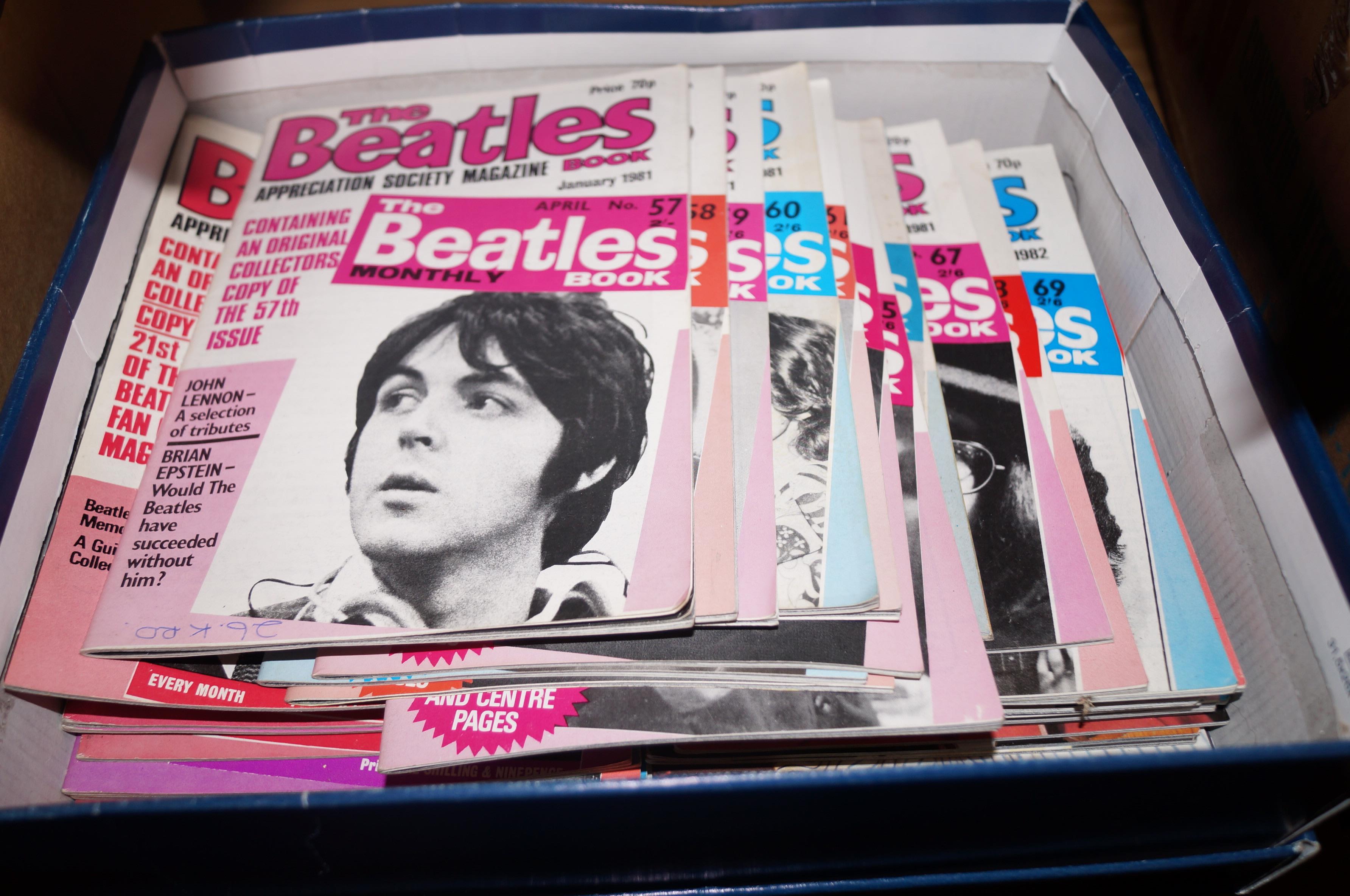 The Beatles appreciation society magazine from the