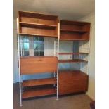 Retro Ladderax sectional unit (photograph taken at the vendor's property) all parts present and