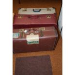 3 Vintage suitcases