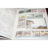 A album of Chinese mint stamps