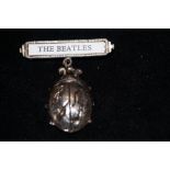 Beatles scarab brooch