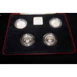 Royal Mint 1984 -1987 united kingdom £1 silver pro