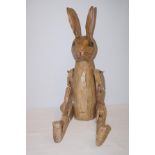 Large wooden shelf rabbit