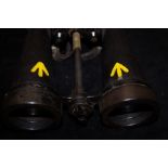 Pair of military submarines binoculars crows foot