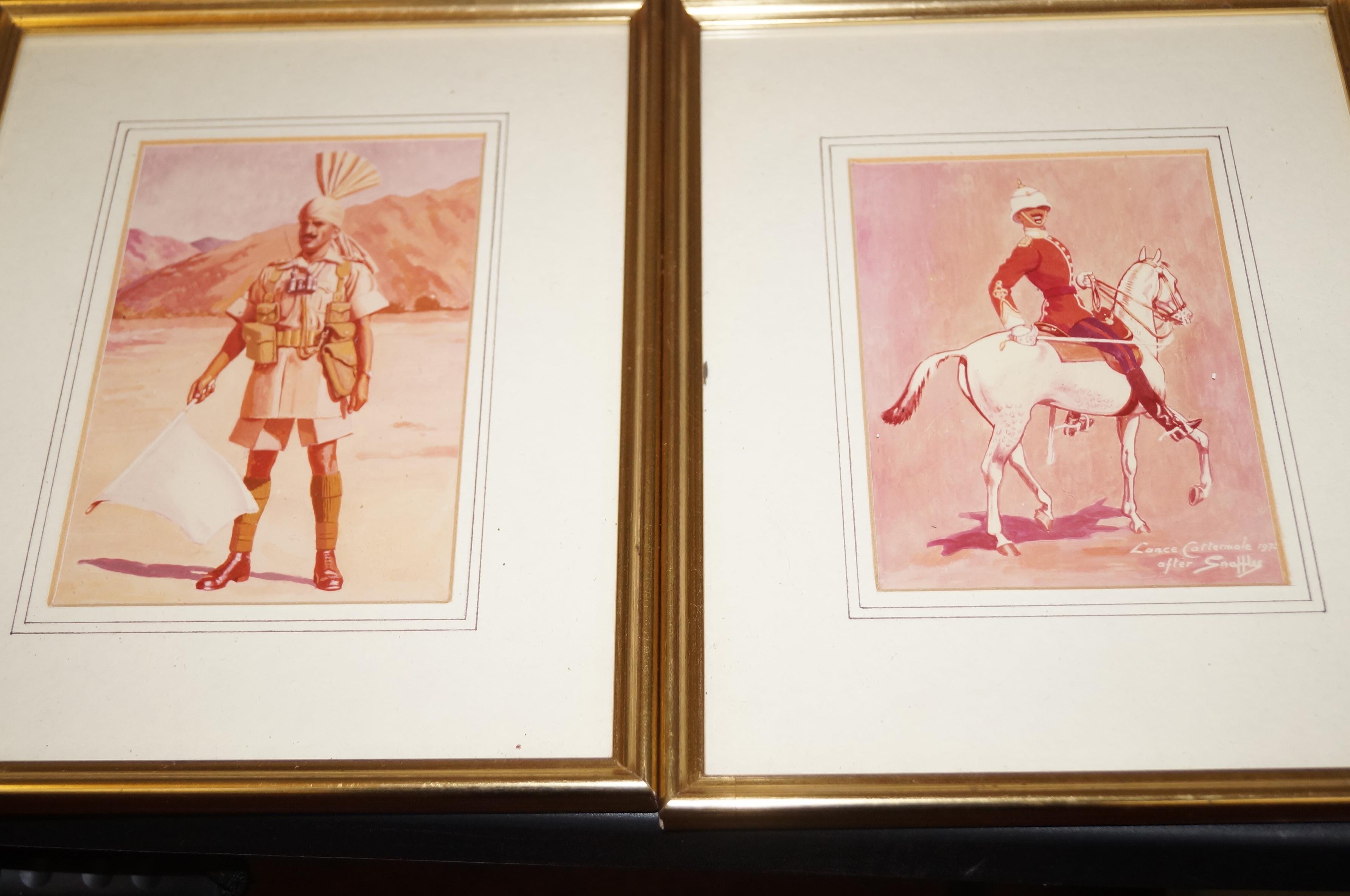 2 Military Indian prints