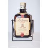 Ballantine's 3 Litre bottle of whiskey on stand (E