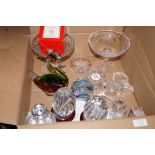 Group of good quality glass ware