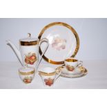 Bavaria tea set with 12 cups, 12 saucers, 6 side p