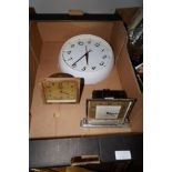 Smiths art deco clock together with a smiths wall