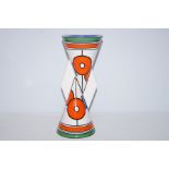 Wedgewood Clarice cliff yo-yo vase