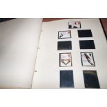 The Meteror stamp album containing British stamps