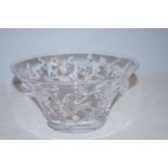 Good quality crystal fruit bowl