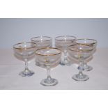 Set of 6 babysham glasses