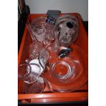 Box of glass ware