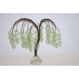 Early glass ornamental tree