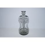 Victorian continental glug-glug decanter Height 27