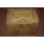 Early cast iron revenue box (NO KEY)