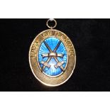 East Lancashire masonic pendant