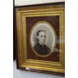 Edwardian framed portrait in excellent quality fra