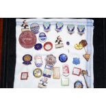 Group of vintage badges cloth badges from Butlins
