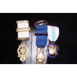 3 Masonic jewels