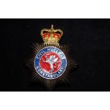 Civil nuclear constabulary cap badge