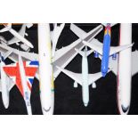 Collection of model aircraft's some metal