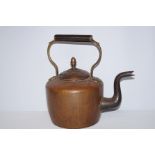 Victorian copper kettle