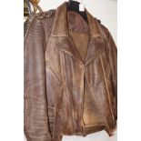 German leather bikers suit