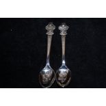 Pair of Rolex spoons