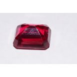 Natural Ruby, loose gem stone - Color Red - Weight