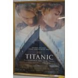 Titanic poster signed by the actor who played Wall
