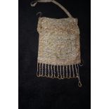 Silver deco purse A/F