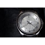 Gents Victorinox wristwatch with day/date & box