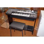 Yamaha ME-35A keyboard & stool