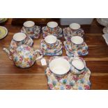 Grimwades royal winton ivory marguerite tea set (m