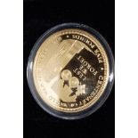 The centenary of World War I gold plated silver pr