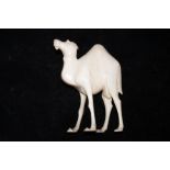 Ivory figure of a camel