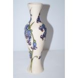 Moorcroft bluebell harmony vase Height 21 cm